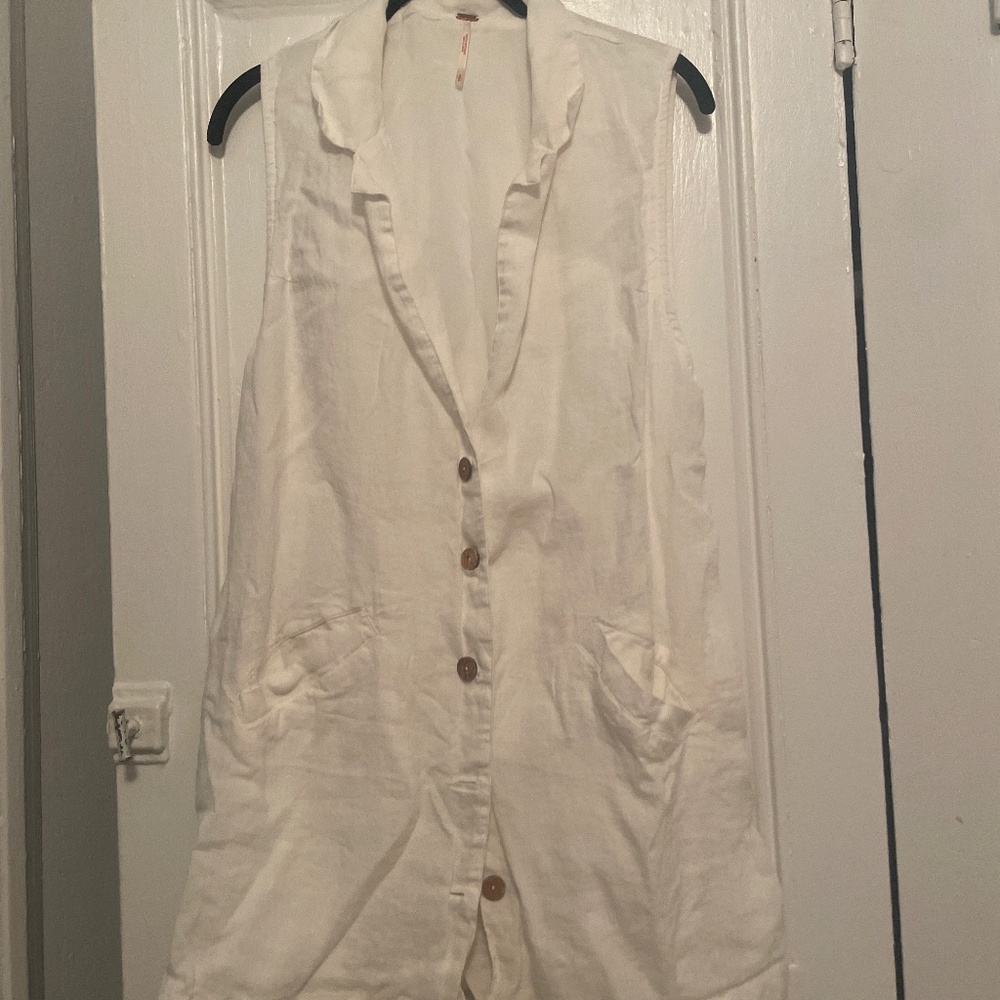 Free People Linen Tunic